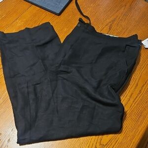 Cubavera Black Men's Linen Blend Pant